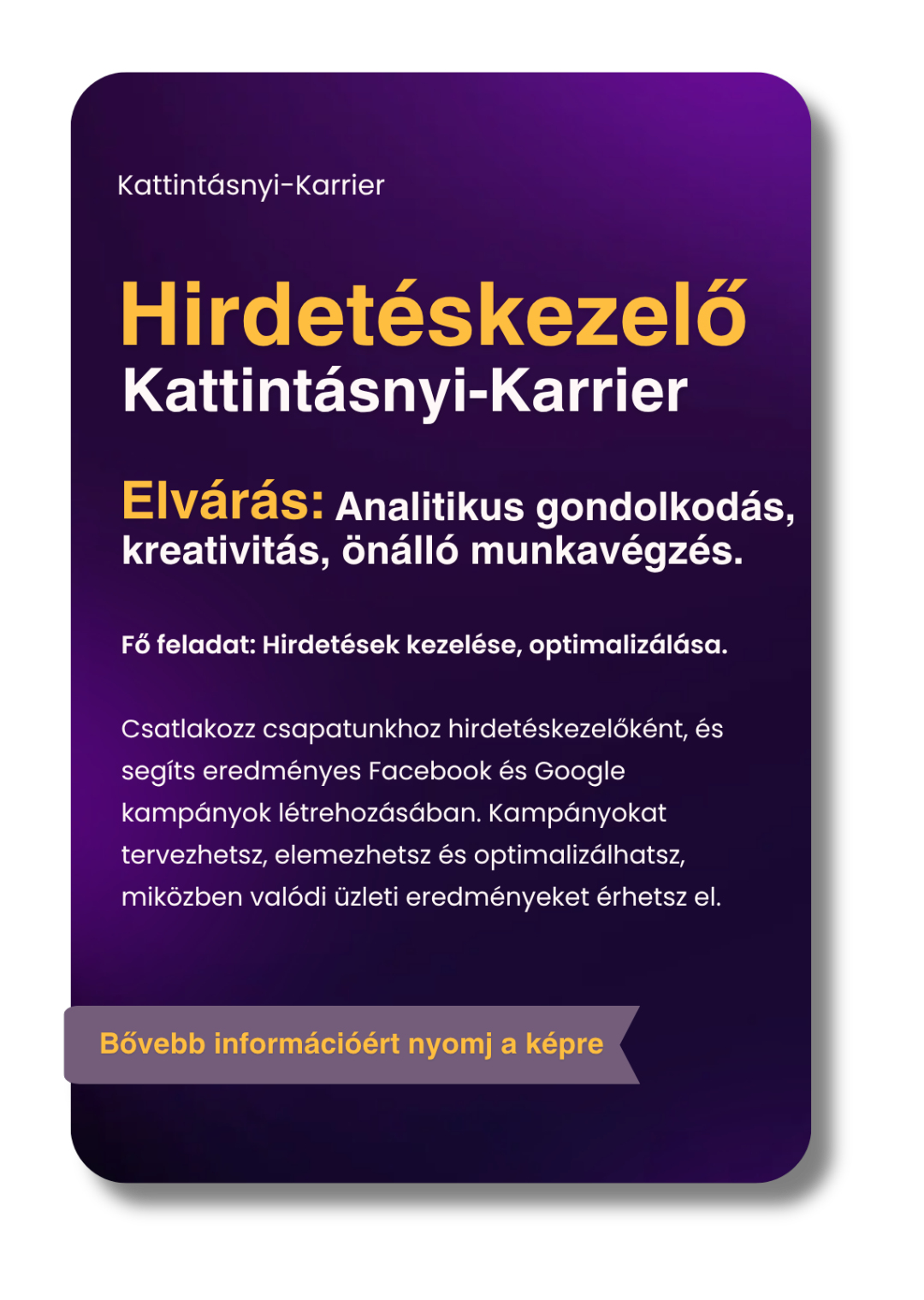 A leírás átdolgozás alatt áll. További információért jelentkezz a lenti űrlapon!